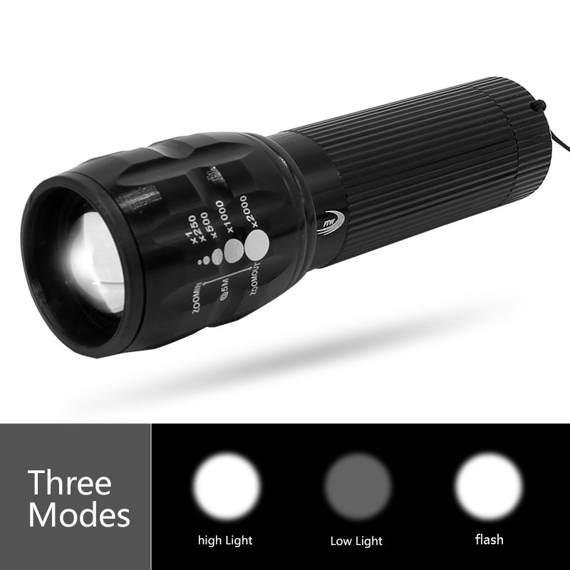 3 Mode Waterproof Torch