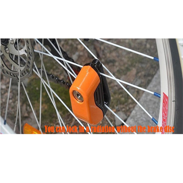 Bicycle Disc Brakes Alarm Lock
