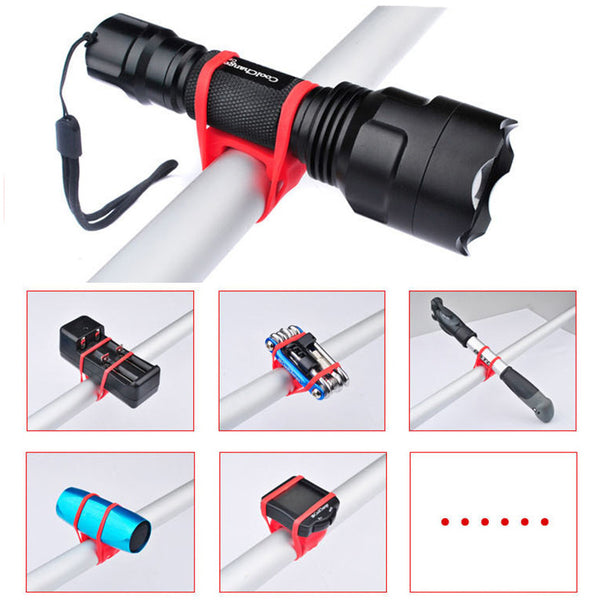 Silicon Elastic Bike Torch Strap