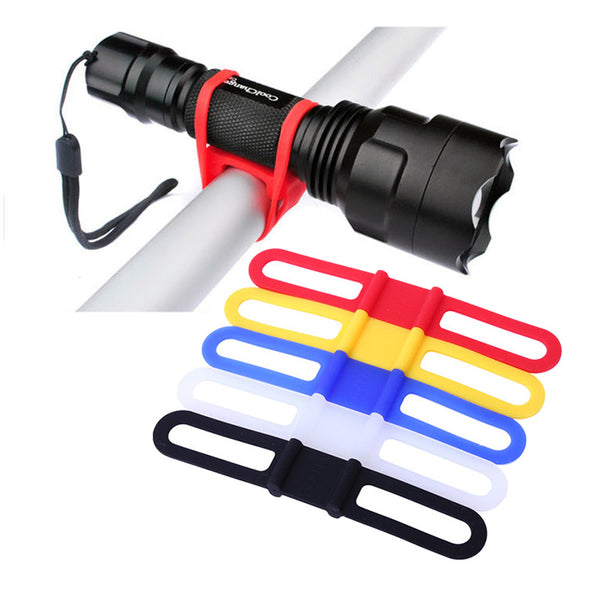 Silicon Elastic Bike Torch Strap