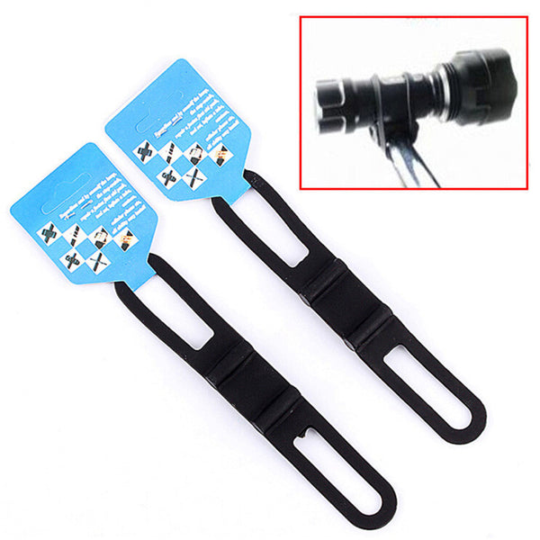 Silicon Elastic Bike Torch Strap