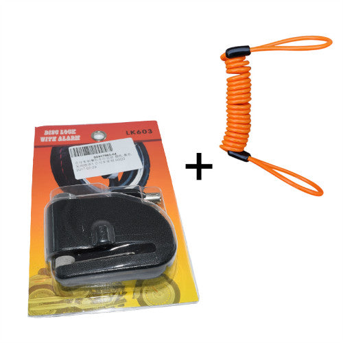 Bicycle Disc Brakes Alarm Lock
